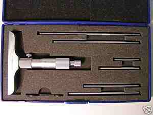 Depth Micrometer w/ 101.5mm Base