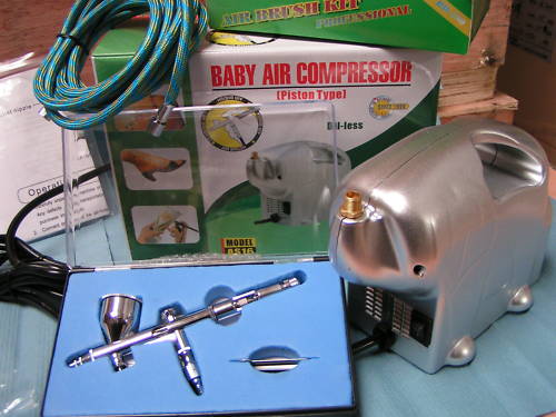 AMA-16/200 'Elephant' Airbrush Set