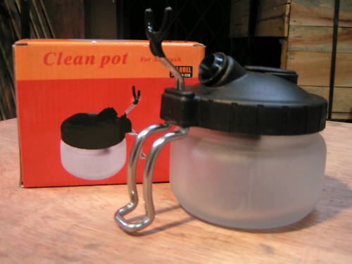 Portable Airbrush Cleaning Pot AMA-777A