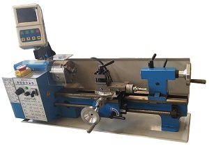 AMA714B Brushless mini lathe with Metal gears + 2 axis DRO