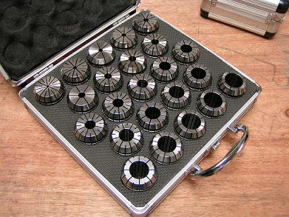 ER40 23-piece Imperial Collet Set With Optional Holder MT4 MT3 R8 